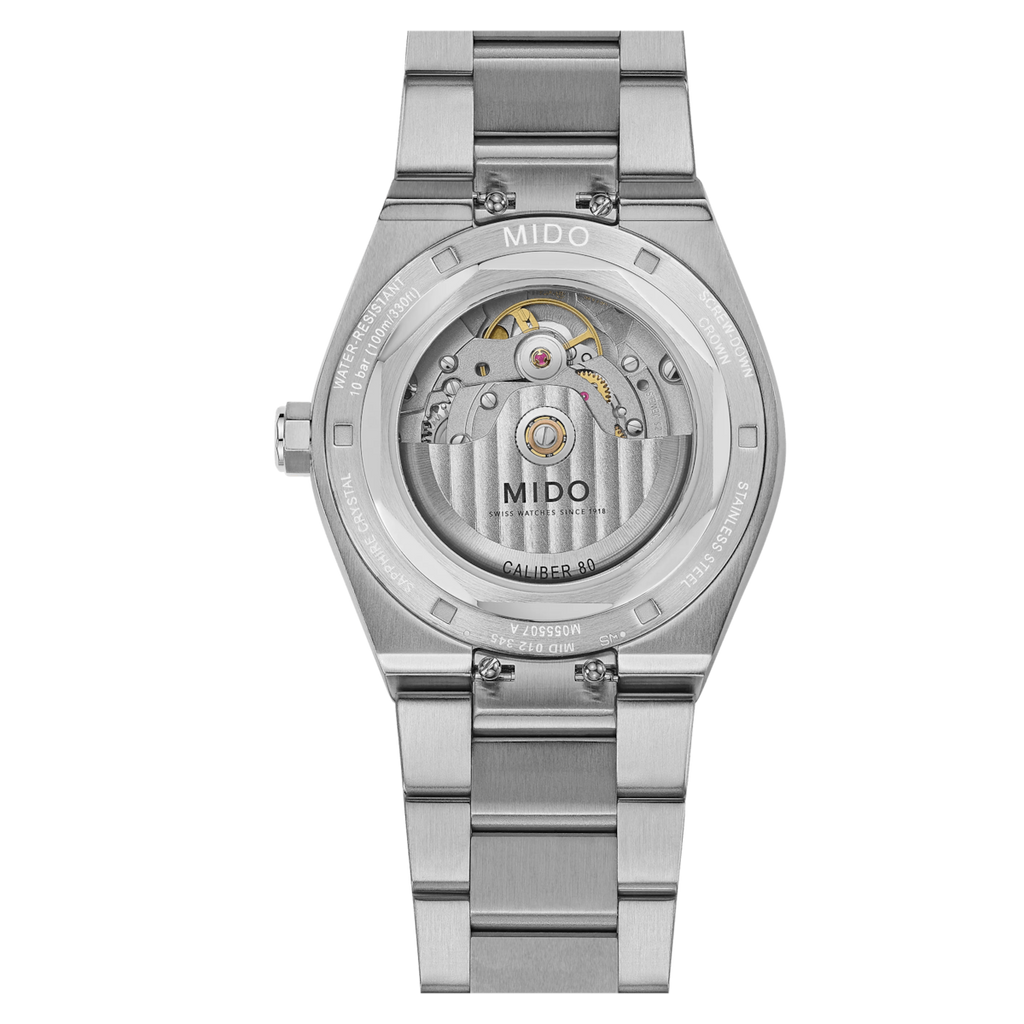 MIDO MULTIFORT 8 One Crown RG PVD on bracelet