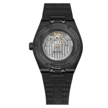 Load image into Gallery viewer, MIDO MULTIFORT 8 One Crown Black Dial Black PVD on Rubber Strap