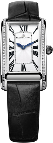 Maurice Lacroix Fiaba Ladies Rectangular with Diamonds