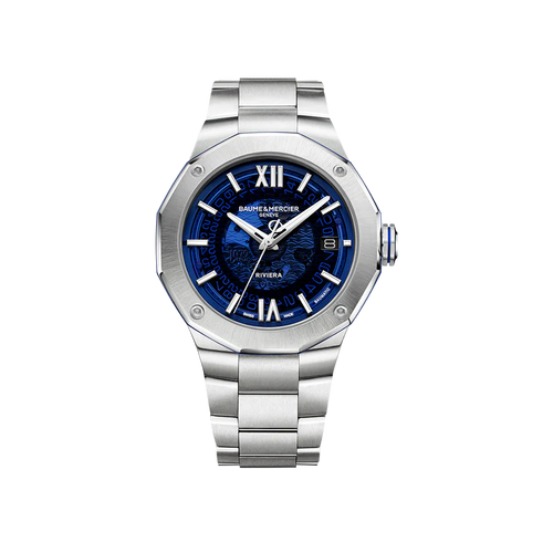 Baume & Mercier Riviera Baumatic Blue Auto 10749 Limited Edition