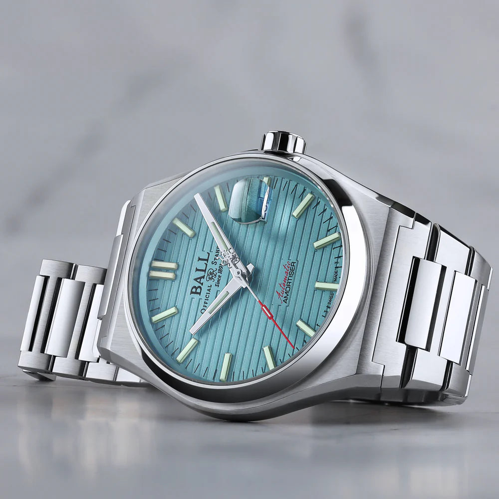 Ball Roadmaster Perseverer Ice Blue Dial