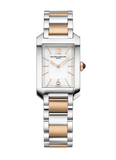 Baume & Mercier Hampton White Dial 10751 Steel & steel pink gold capped bracelet