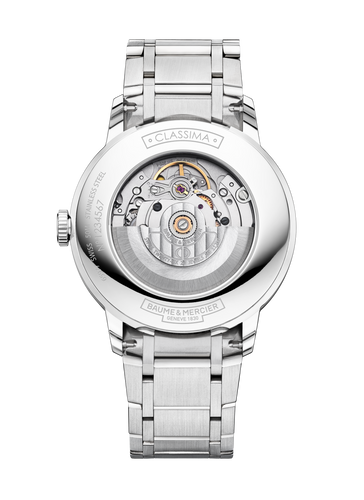 Baume & Mercier Classima 10880 -40mm Automatic Blue Dial on Bracelet