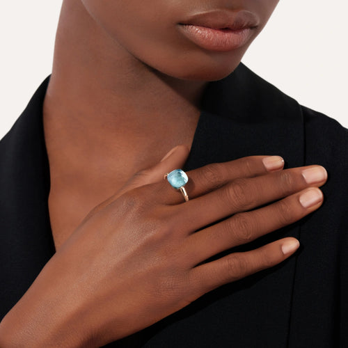 Pomellato Nudo Classic Ring -Sky Blue Topaz