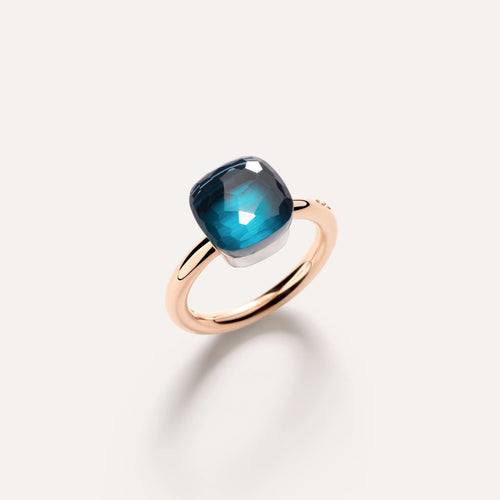 Pomellato Nudo Classic Ring -London Blue Topaz