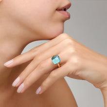 Load image into Gallery viewer, Pomellato Nudo Maxi Ring -Sky Blue Topaz