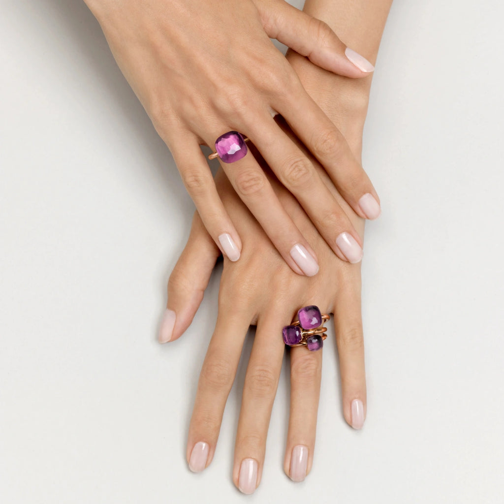 Pomellato Nudo Petit Ring -Amethyst