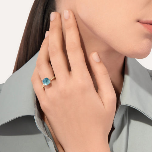 Pomellato Nudo Petit Ring -Sky Blue Topaz