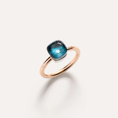 Pomellato Nudo Petit Ring -London Blue Topaz