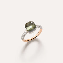 Load image into Gallery viewer, Pomellato Nudo Petit Ring -Prasiolite with Diamond Pave