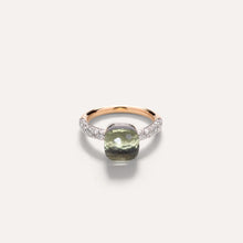 Load image into Gallery viewer, Pomellato Nudo Petit Ring -Prasiolite with Diamond Pave