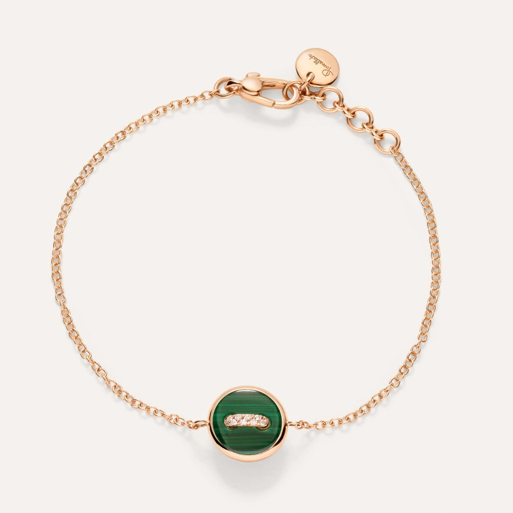 Pomellato Pom Pom Dot Bracelet with Malachite