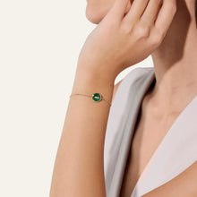 Load image into Gallery viewer, Pomellato Pom Pom Dot Bracelet with Malachite