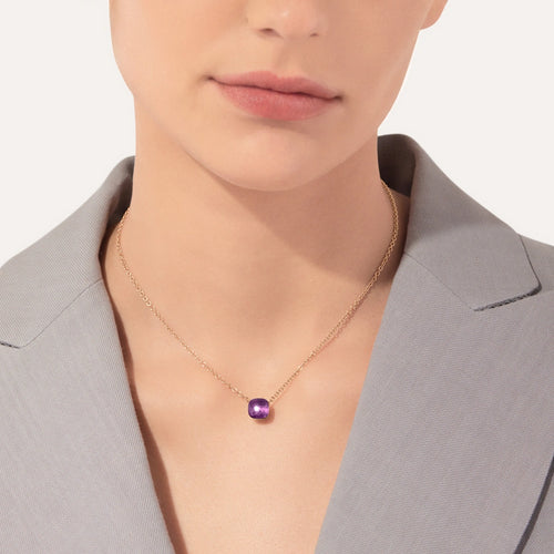 Pomellato Nudo Petit Necklace with Pendant -Amethyst