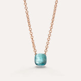 Pomellato Nudo Petit Necklace with Pendant -Sky Blue Topaz