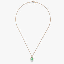 Load image into Gallery viewer, Pomellato Nudo Classic Necklace with Pendant -Prasiolite &amp; Green Agate with diamonds