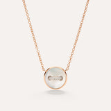 Pomellato Pom Pom Dot Necklace with MOP pendant