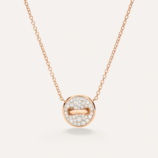 Pomellato Pom Pom Dot Necklace with Diamond pendant