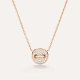 Pomellato Pom Pom Dot Necklace with Diamond pendant