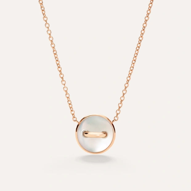 Pomellato Pom Pom Dot Necklace with Diamond pendant