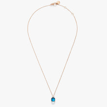 Load image into Gallery viewer, Pomellato Nudo Mini Necklace with Pendant-London Blue Topaz with diamonds