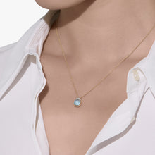 Load image into Gallery viewer, Pomellato Nudo Mini Necklace with Pendant-Sky Blue Topaz with diamonds