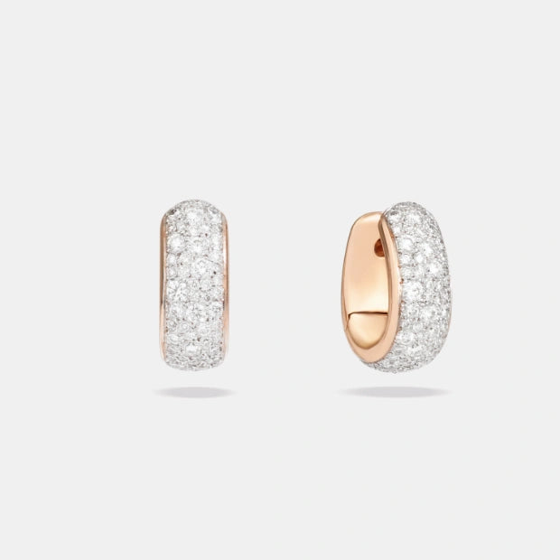 Pomellato Iconica Earrings with White Diamonds