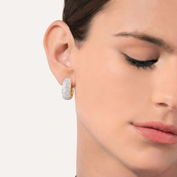 Pomellato Iconica Earrings with White Diamonds