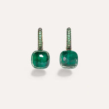 Load image into Gallery viewer, Pomellato Nudo Classic Earrings -Prasiolite and Malachite