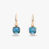 Pomellato Nudo Mini Earrings -London Blue Topaz