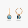 Pomellato Nudo Mini Earrings -London Blue Topaz