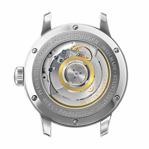 MeisterSinger Perigraph 38mm -White and Gold