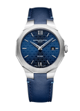 Baume & Mercier Riviera Quartz 39 mm 10846 Blue Dial on Leather