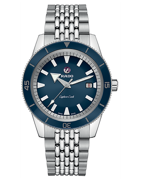 Rado Captain Cook Automatic Blue Wamada Jewellery