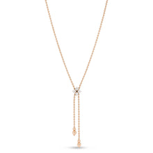 Load image into Gallery viewer, Roberto Coin Love in Verona Necklace in 18k rose gold with diamonds