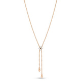 Roberto Coin Love in Verona Necklace in 18k rose gold with diamonds