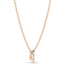Load image into Gallery viewer, Roberto Coin Love in Verona Necklace in 18k rose gold with diamonds