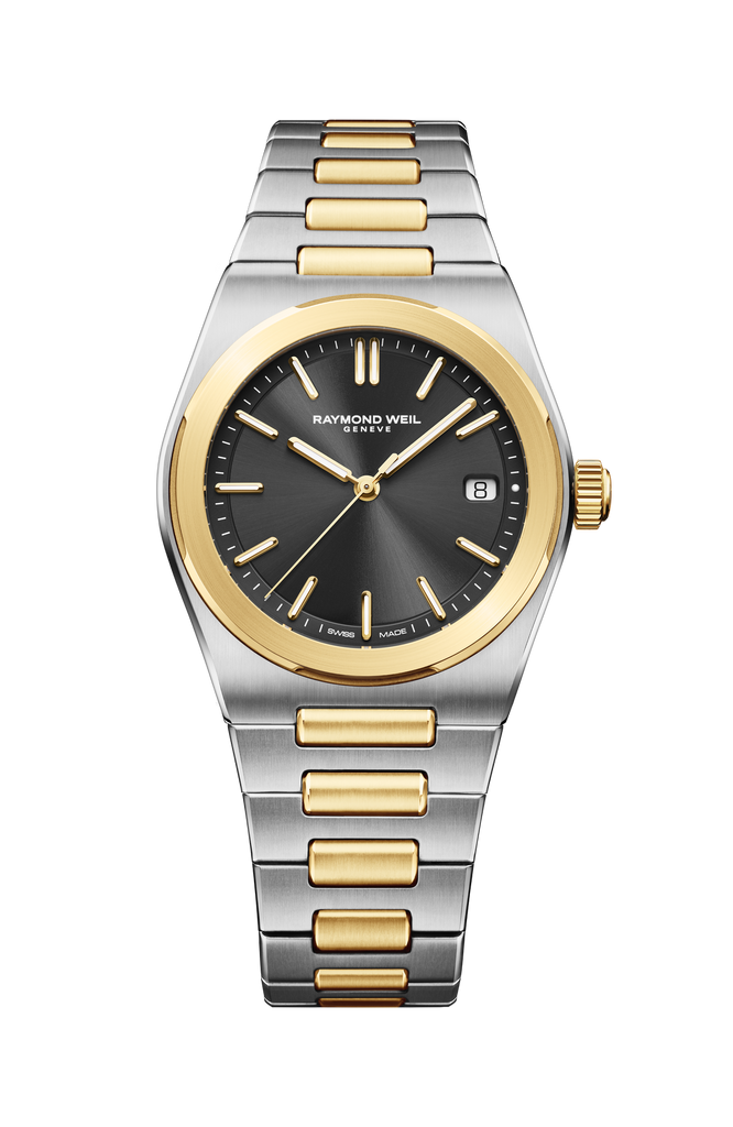 Raymond Weil A.R.T. Date Automatic 2 Tones YG PVD Grey Dial 38mm