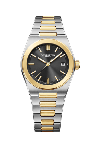 Raymond Weil A.R.T. Date Automatic 2 Tones YG PVD Grey Dial 38mm