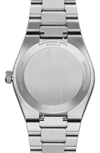 Load image into Gallery viewer, Raymond Weil A.R.T. Date Blue with Full Diamond Bezel 30mm on Steel Bracelet -Quartz