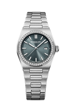 Load image into Gallery viewer, Raymond Weil A.R.T. Date Blue with Full Diamond Bezel 30mm on Steel Bracelet -Quartz