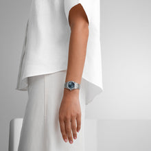 Load image into Gallery viewer, Raymond Weil A.R.T. Date Blue with Full Diamond Bezel 30mm on Steel Bracelet -Quartz