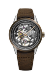 Raymond Weil Freelancer Calibre RW1212 full Skeleton Dial Bronze Bezel