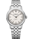 Raymond Weil Millesime Automatic Cream Sector Dial, Central Seconds Hand, Stainless Steel Bracelet, Laboratory-grown diamonds