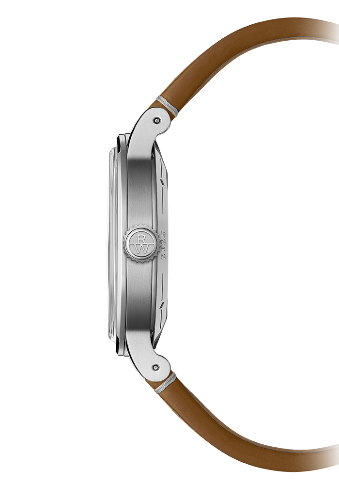 Pre Order Raymond Weil Millesime Automatic Central Seconds 35mm Anthracite Sector Dial on Leather Strap