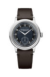 Raymond Weil Millesime Men's Automatic Small Seconds Tuxedo Midnight Blue Dial 39mm on leather
