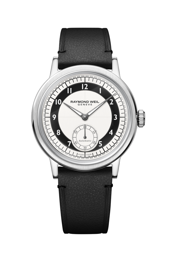 Raymond Weil Millesime Men's Automatic Small Seconds Tuxedo Dial 39mm