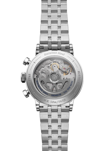 Raymond Weil Millesime Automatic Tri-Compax Chronograph Anthracite Sector Dial 39 mm, Steel Bracelet