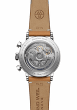 Load image into Gallery viewer, Pre Order Raymond Weil Millesime Automatic Tri-Compax Chronograph Anthracite Sector Dial 39 mm, Camel Leather Strap