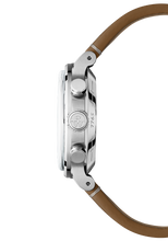 Load image into Gallery viewer, Pre Order Raymond Weil Millesime Automatic Tri-Compax Chronograph Anthracite Sector Dial 39 mm, Camel Leather Strap